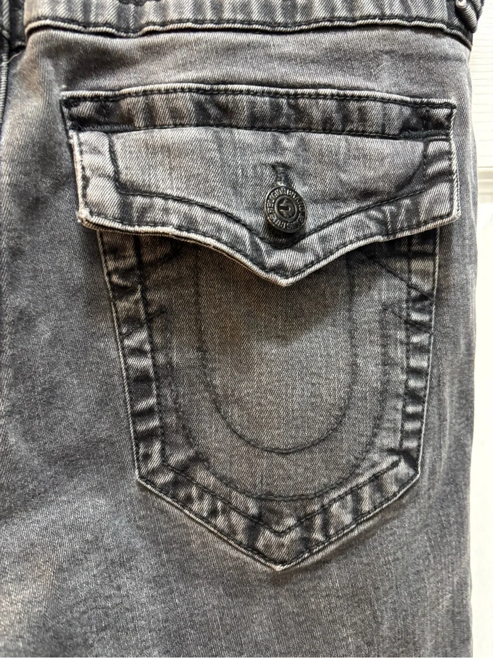 True Religion men Ricky Relaxed Straight pants